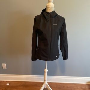 Black Columbia Soft Shell Jacket
